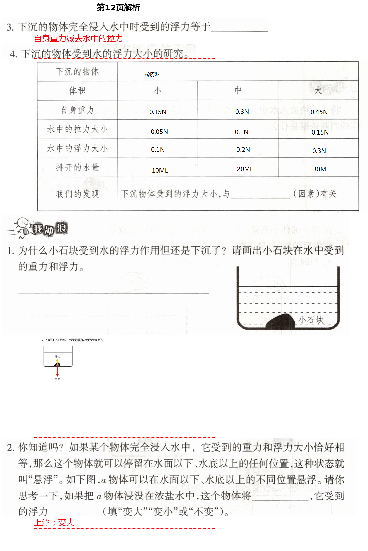 2021年導(dǎo)學(xué)新作業(yè)五年級(jí)科學(xué)下冊(cè)教科版 第12頁(yè)