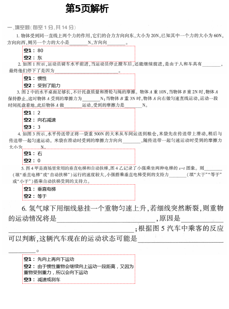 2021年基礎(chǔ)訓(xùn)練八年級物理下冊教科版大象出版社 第5頁