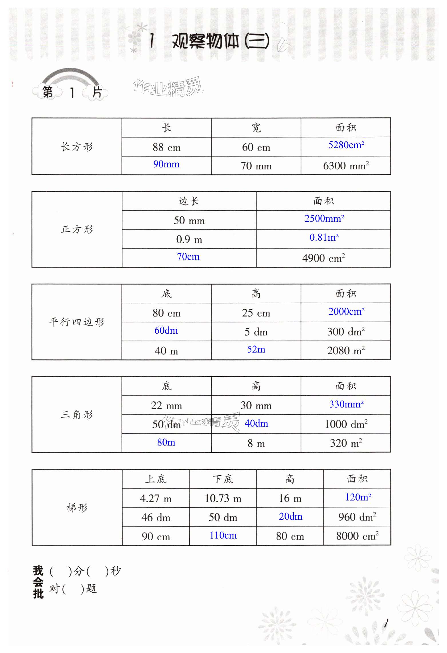 2025年口算訓(xùn)練五年級數(shù)學(xué)下冊人教版 第1頁