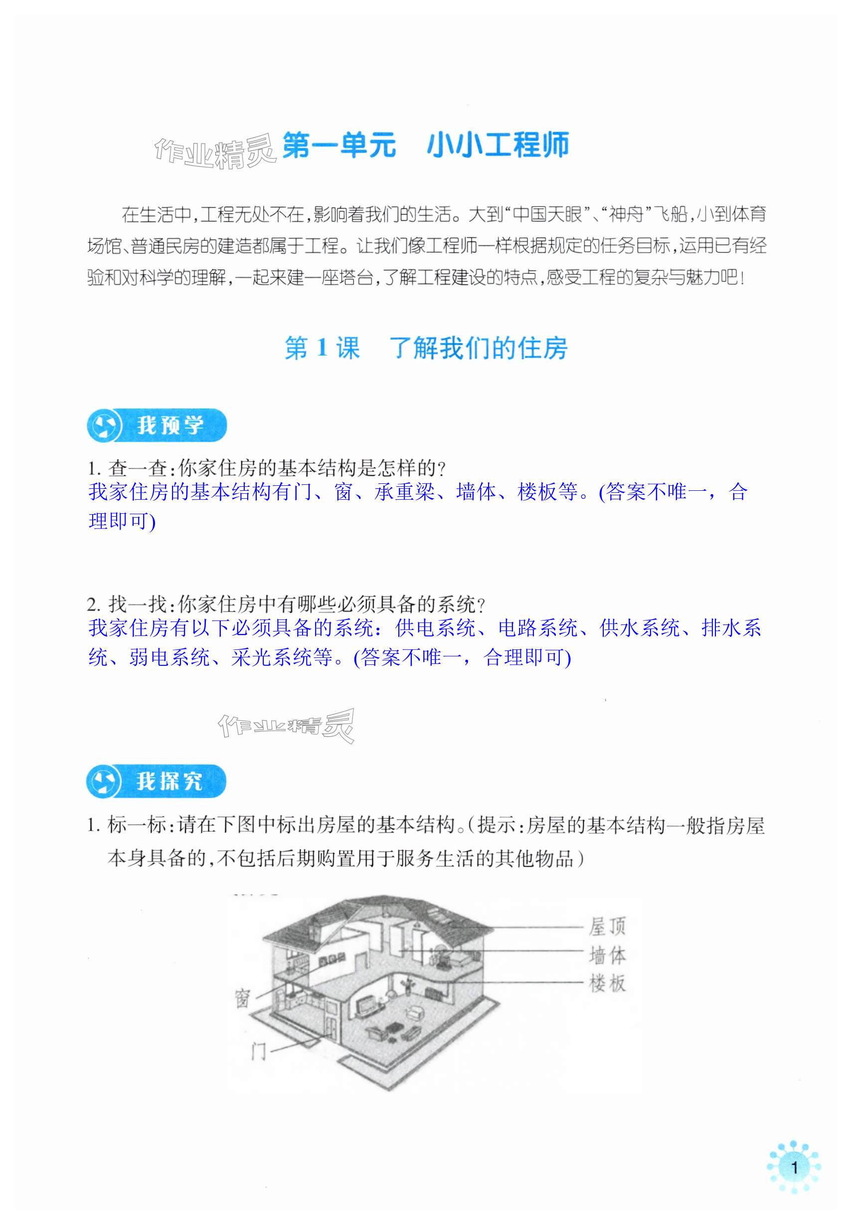 2024年預(yù)學(xué)與導(dǎo)學(xué)六年級(jí)科學(xué)下冊(cè)教科版 第1頁(yè)