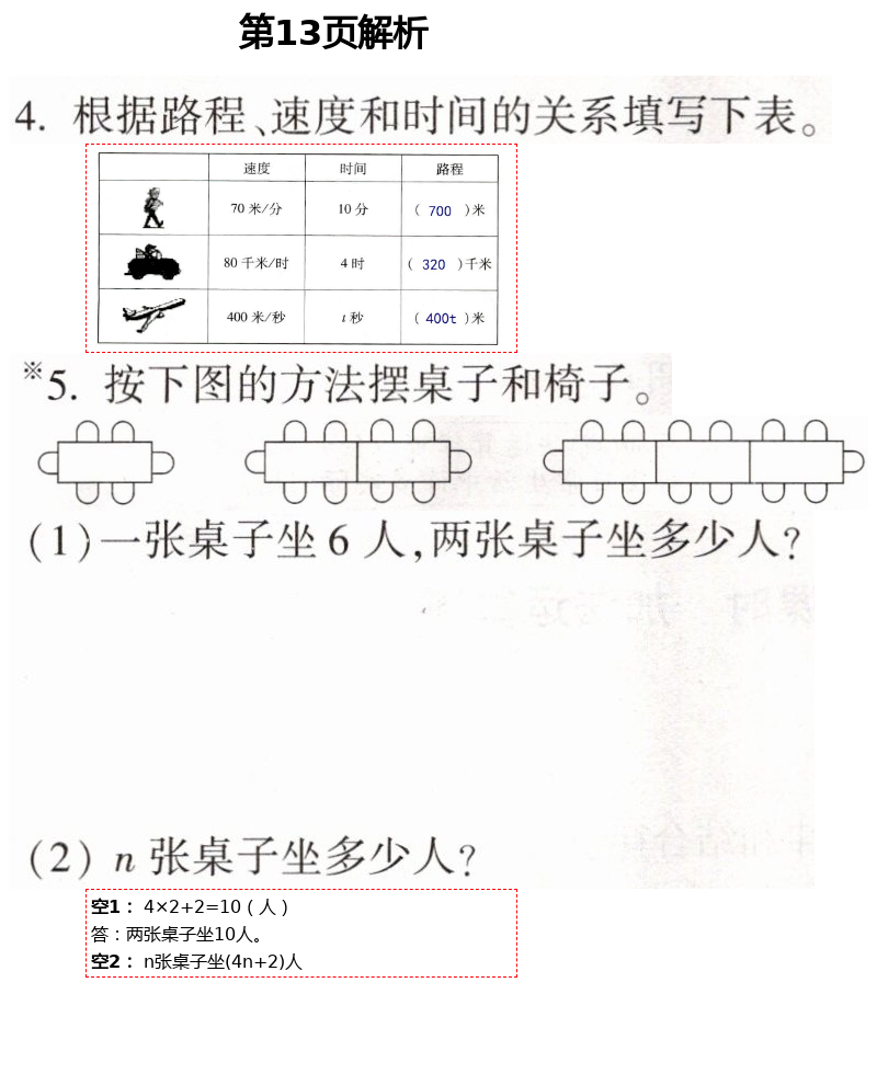 2021年新课堂同步学习与探究四年级数学下册青岛版枣庄专版 第13页