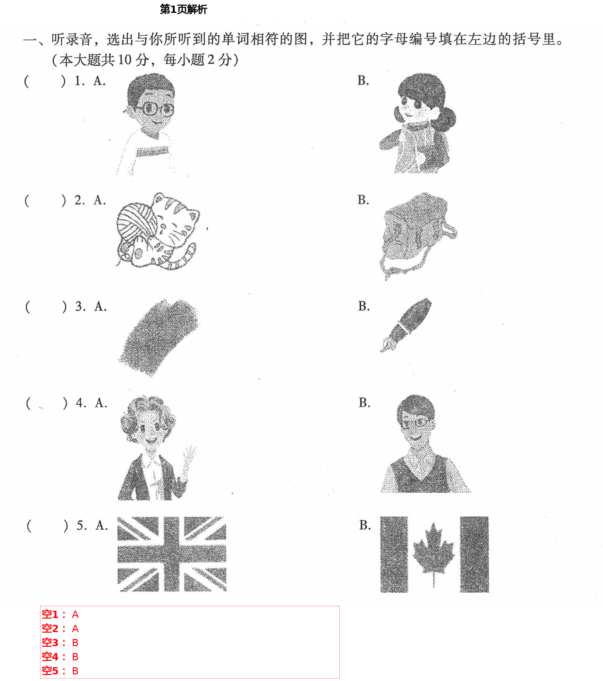 2021年同步伴讀小學(xué)英語三年級(jí)下冊(cè)人教PEP版 第1頁