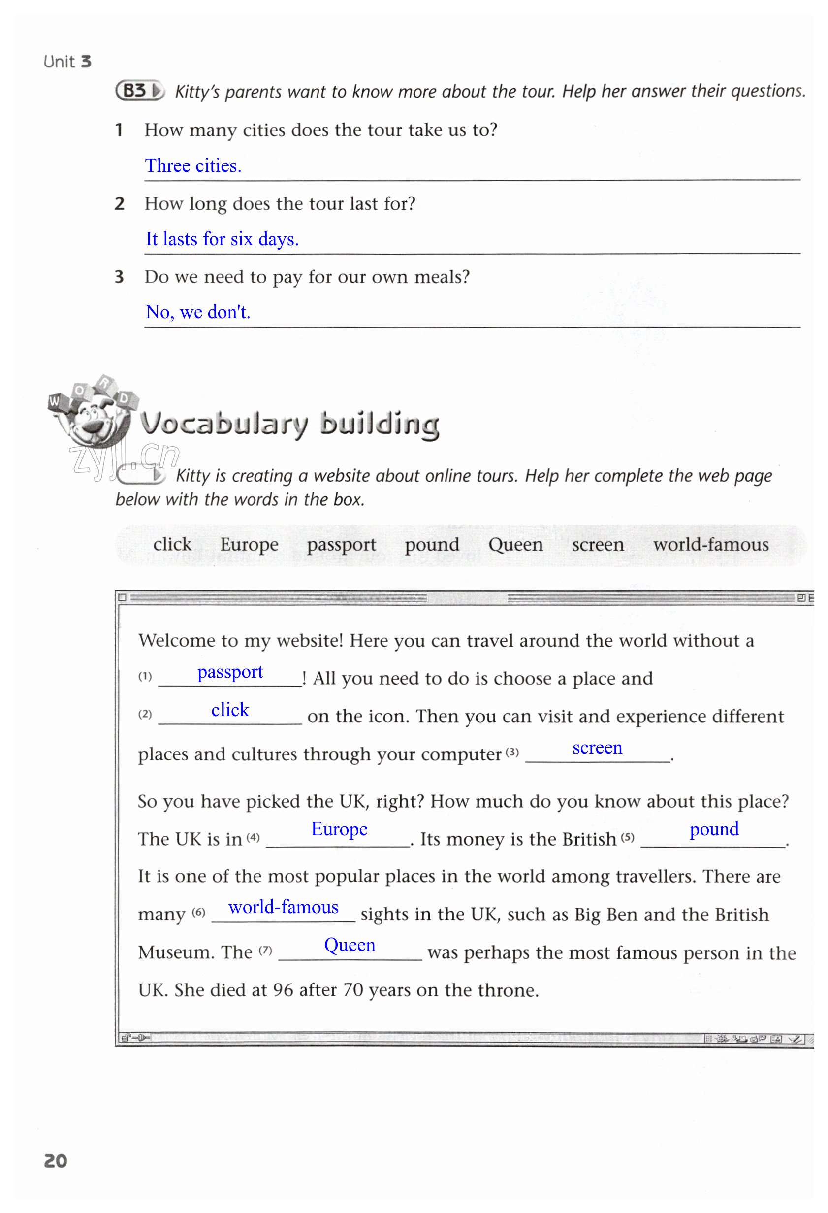 Unit 3 Online tours - 第20頁