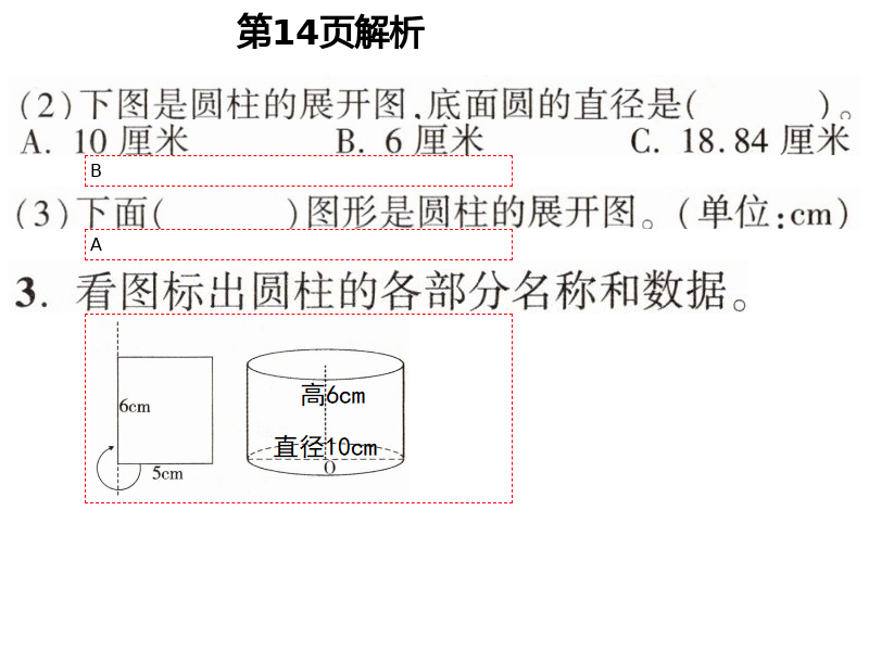 2021年新课堂同步学习与探究六年级数学下册青岛版枣庄专版 第14页