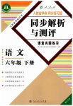 2023年人教金学典同步解析与测评六年级语文下册人教版重庆专版
