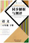 2023年人教金学典同步解析与测评六年级语文下册人教版云南专版