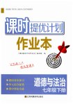 2023年课时提优计划作业本七年级道德与法治下册人教版