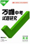 2023年万唯中考试题研究英语新疆专版