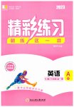 2023年精彩练习就练这一本九年级英语全一册外研版
