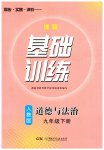 2023年同步实践评价课程基础训练九年级道德与法治下册人教版