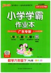 2023年小学学霸作业本六年级数学下册人教版广东专版