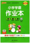 2023年小学学霸作业本六年级数学下册人教版