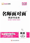 2023年名师面对面同步作业本七年级英语下册人教版浙江专版