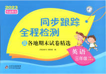 2023年同步跟踪全程检测三年级英语下册译林版