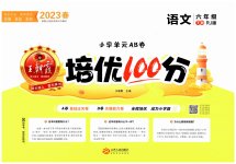 2023年王朝霞培优100分六年级语文下册人教版