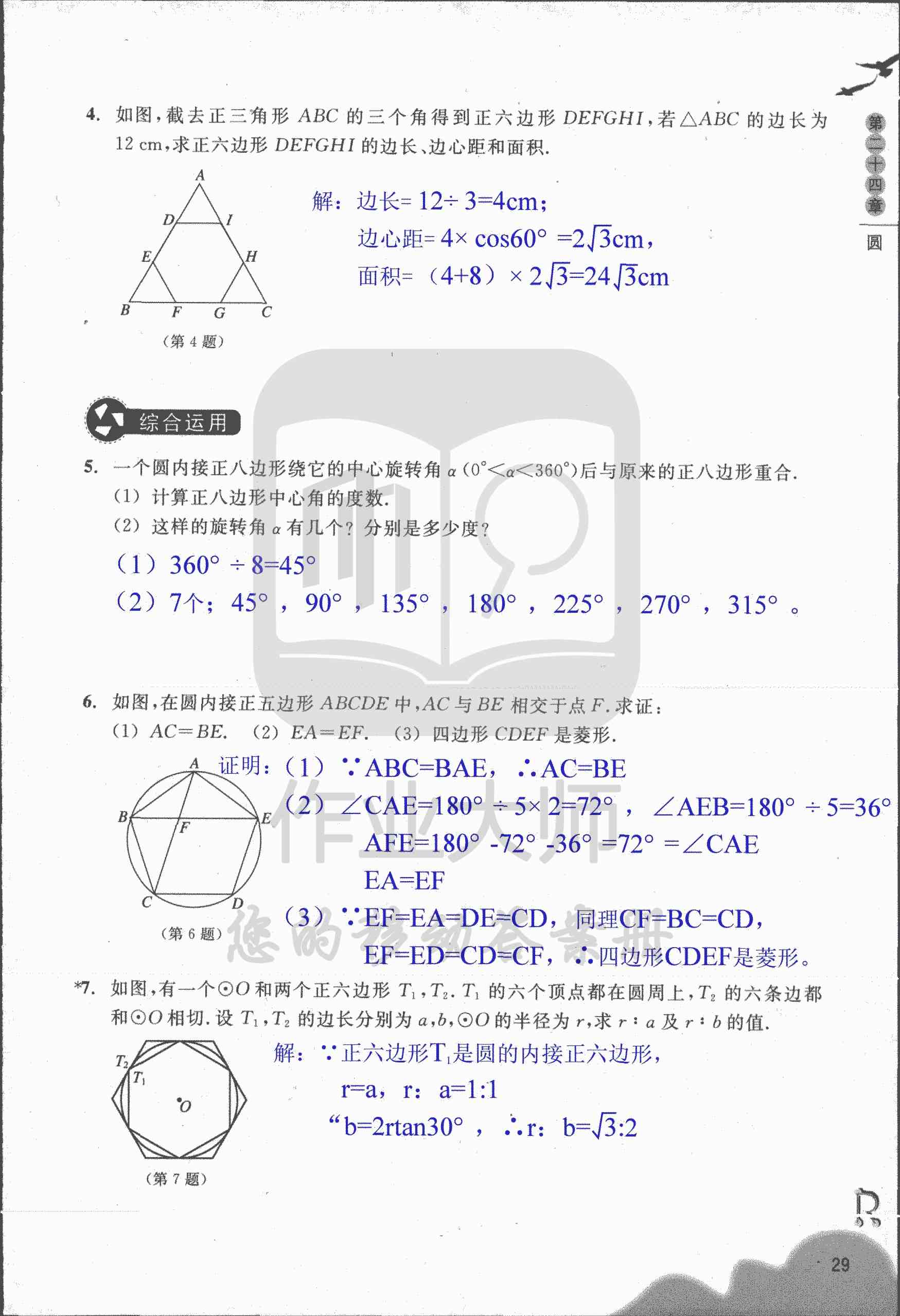 作业本② 第29页