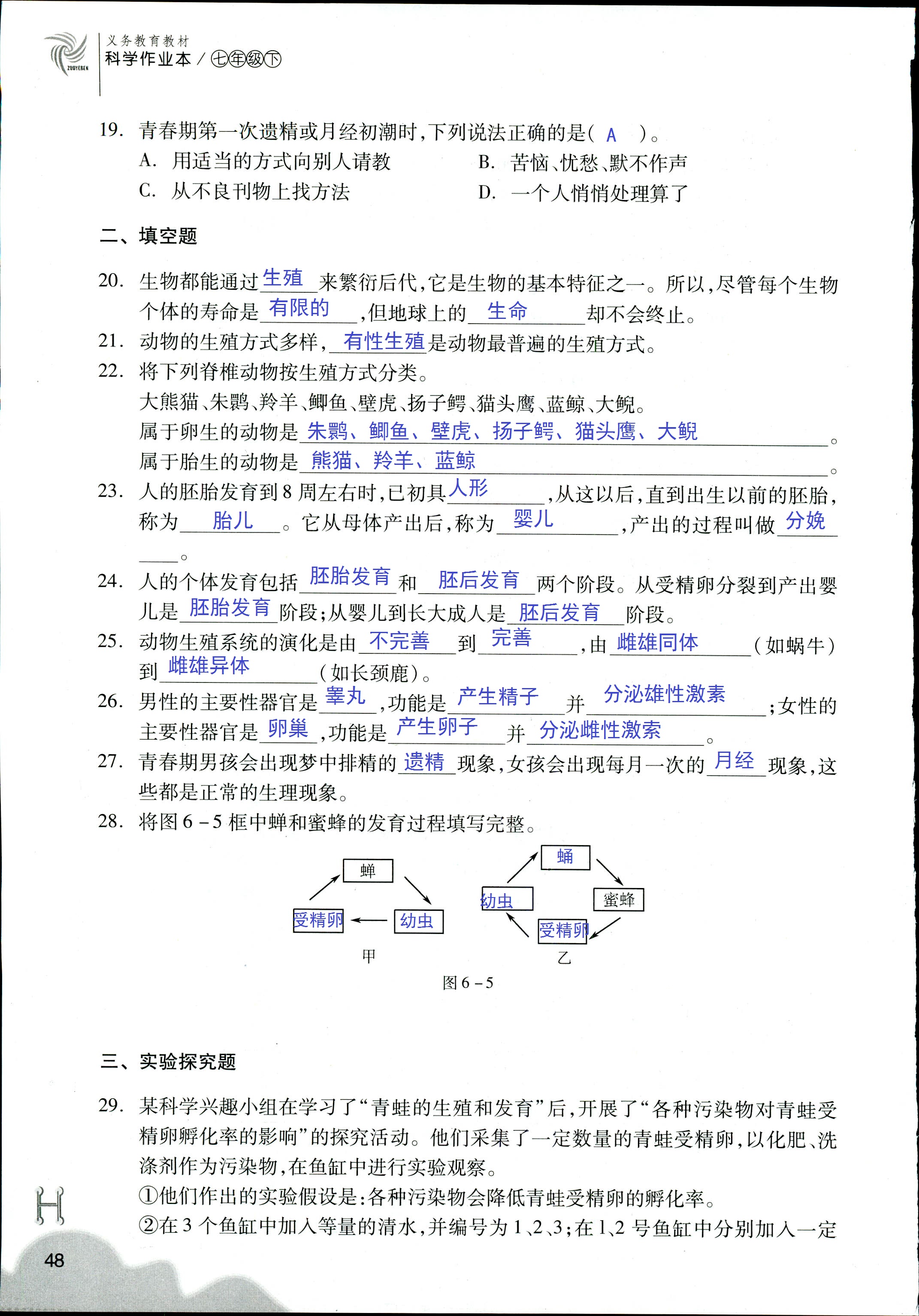 作業(yè)本 第48頁(yè)