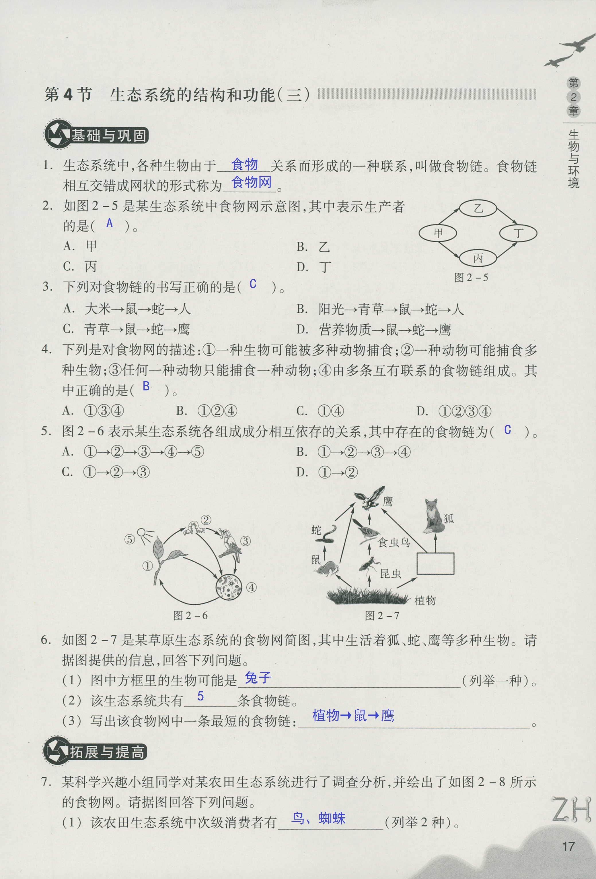 作業(yè)本B 第17頁