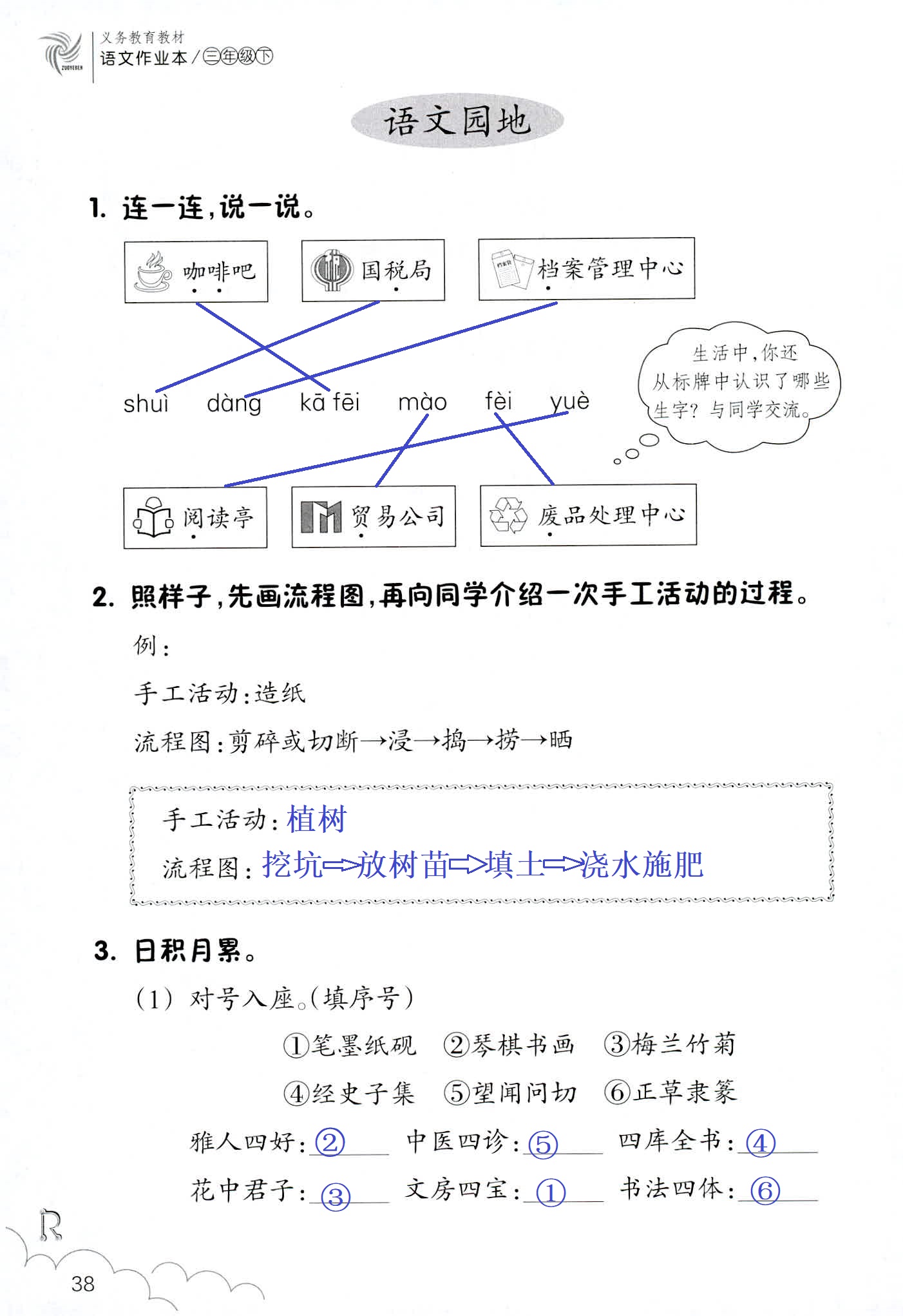 作業(yè)本 第38頁