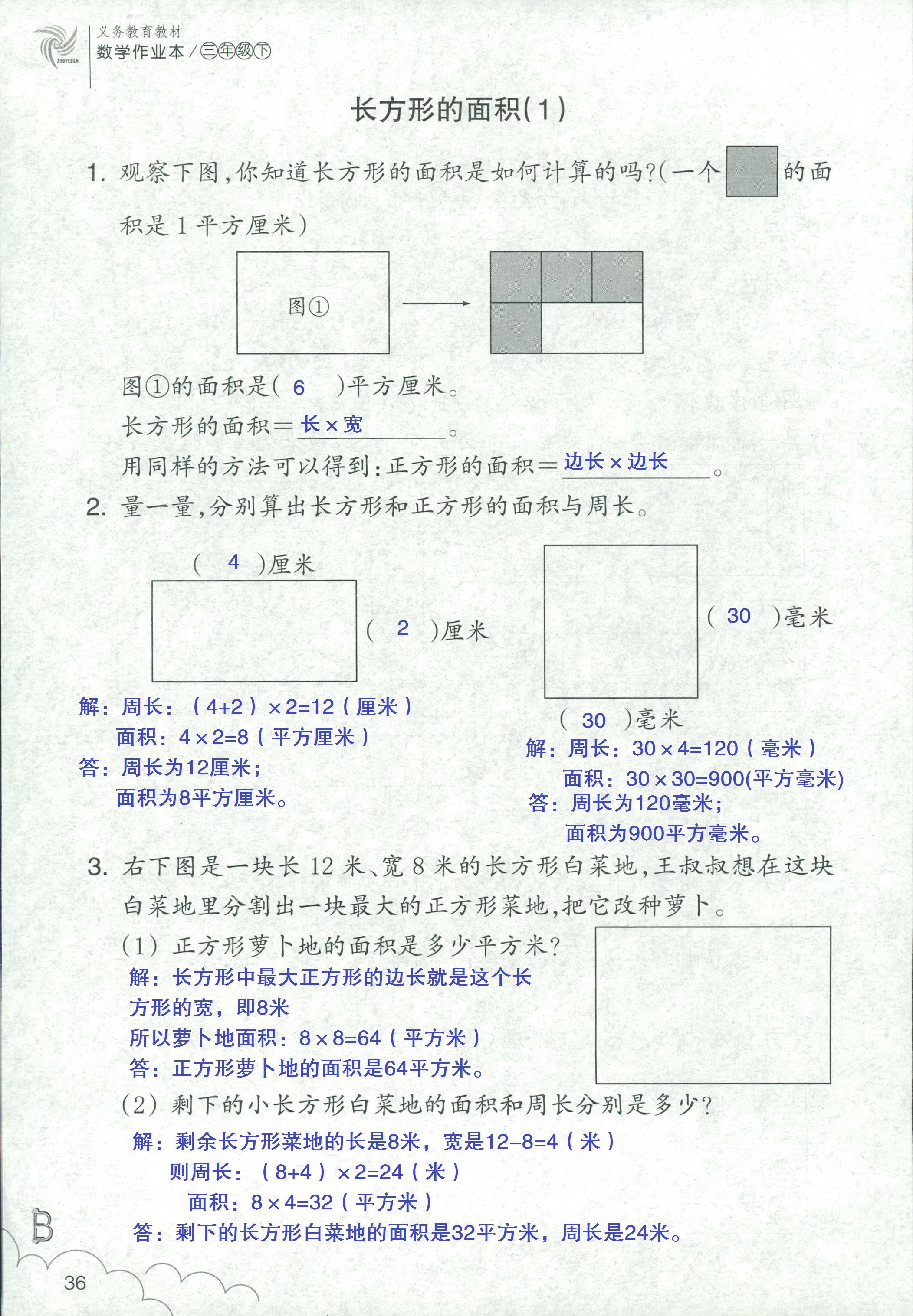 作業(yè)本 第36頁