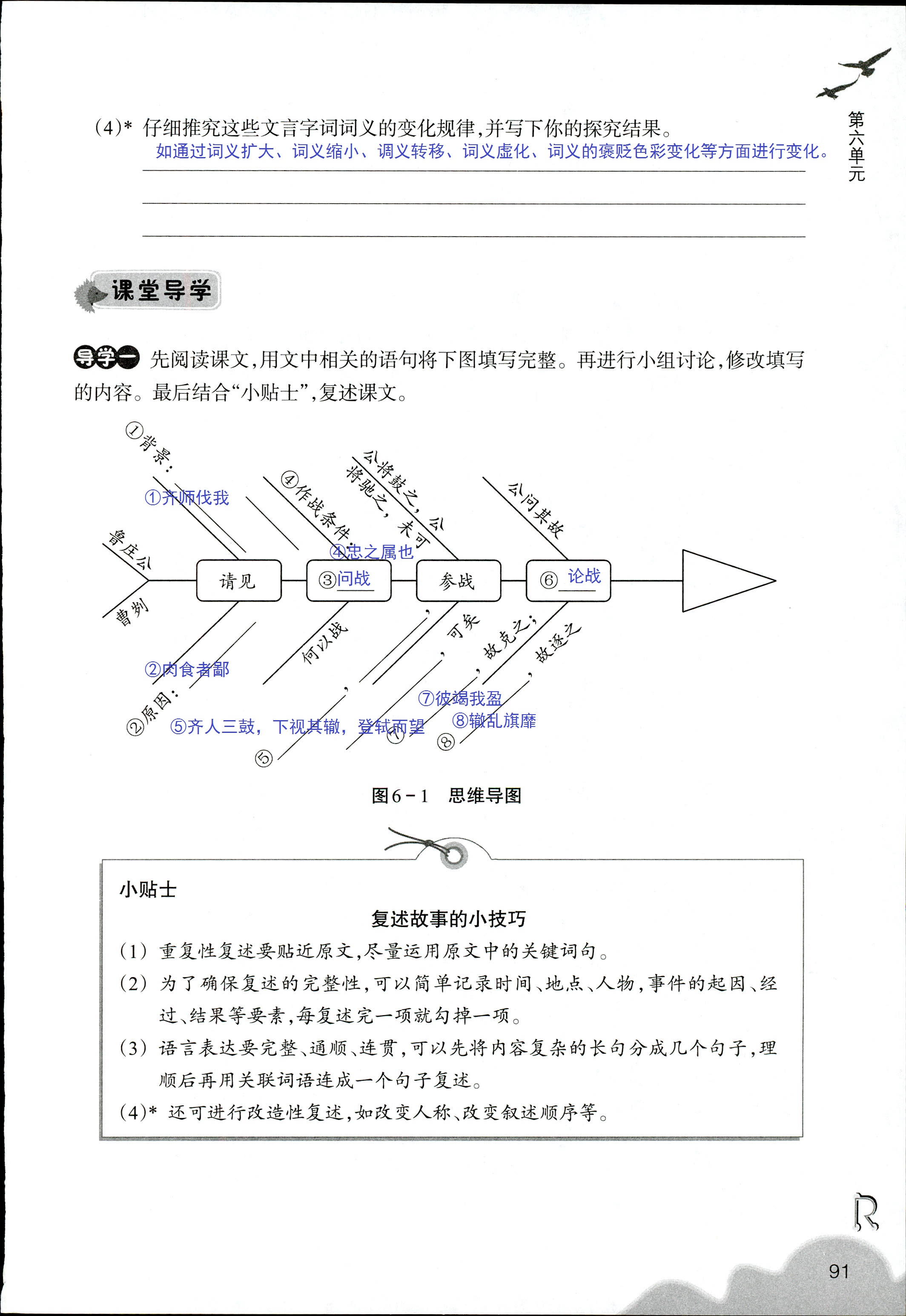 語文作業(yè)本 第51頁