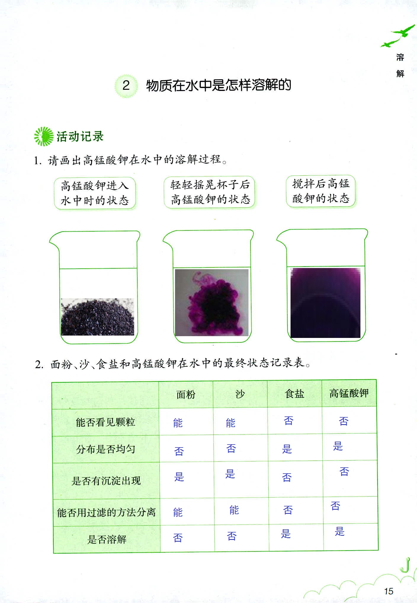 科学作业本 第15页