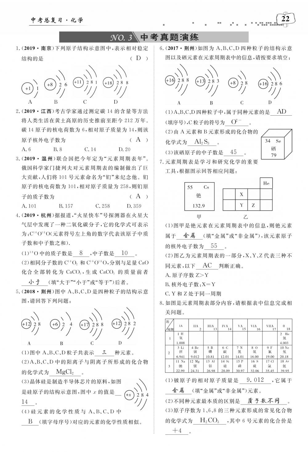 荊州中考化學 第26頁