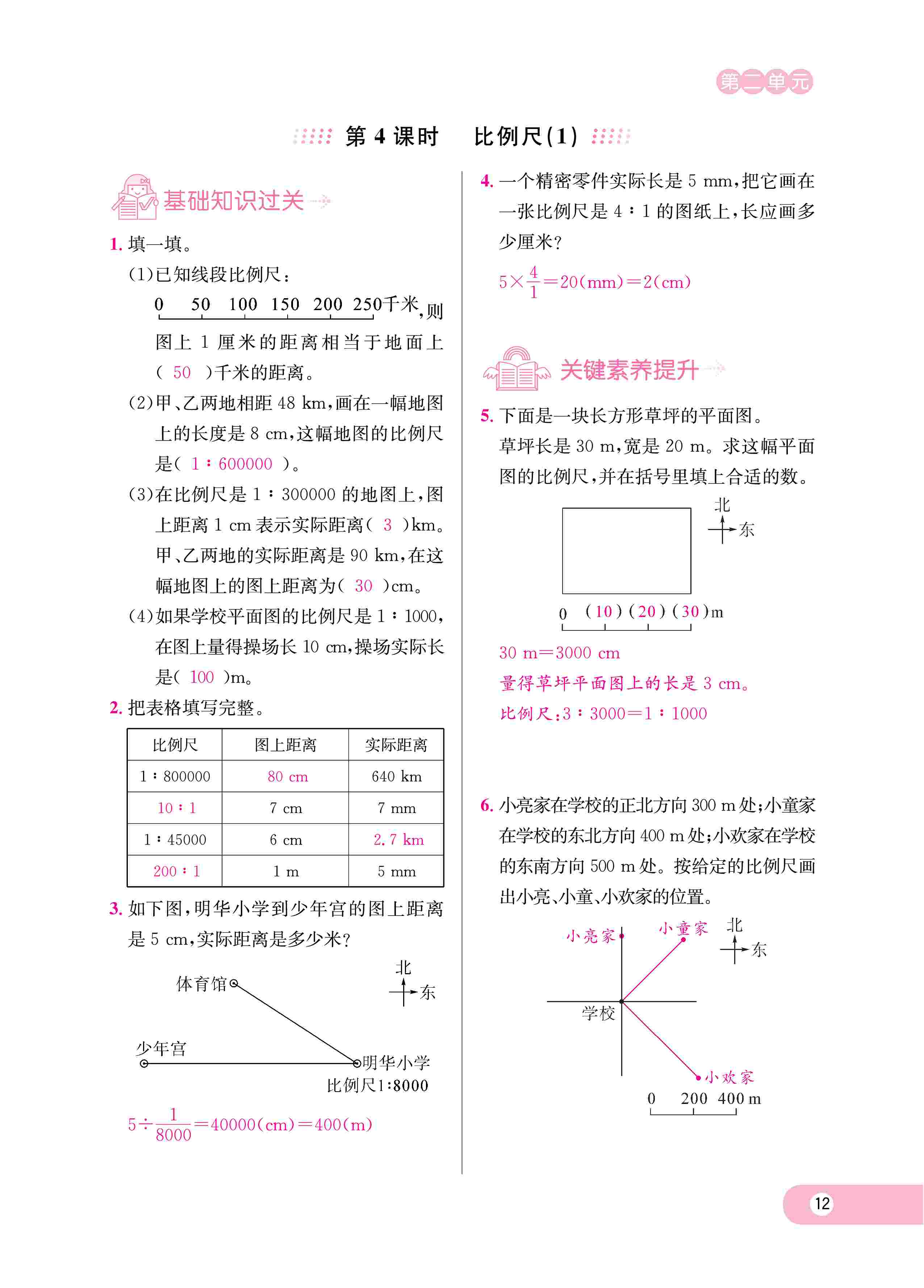 2020年樂享導(dǎo)學(xué)練習(xí)六年級(jí)數(shù)學(xué)下冊(cè)北師大版 第15頁