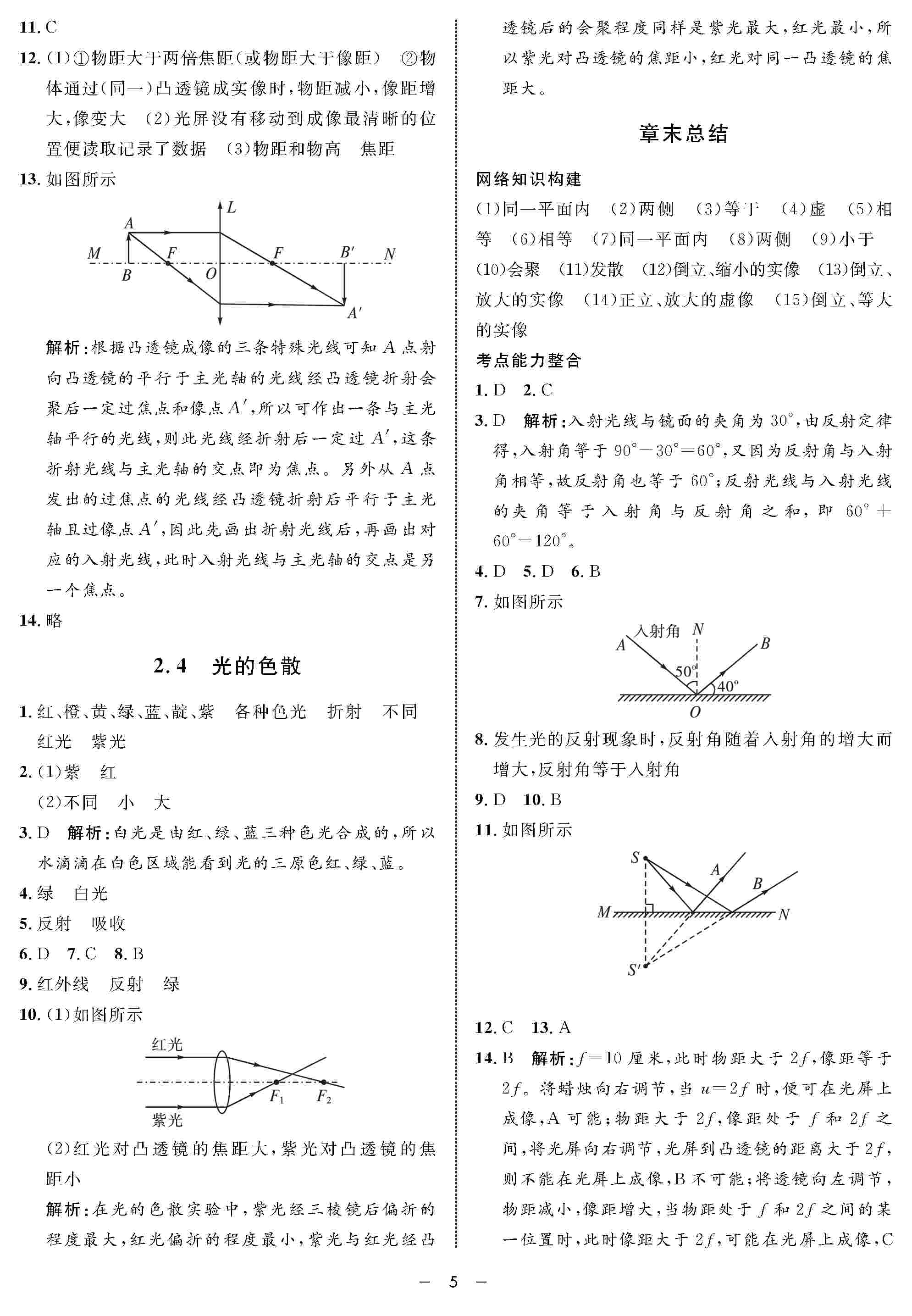 2020年鐘書金牌金典導(dǎo)學(xué)案八年級(jí)物理上冊(cè)滬教版 第5頁