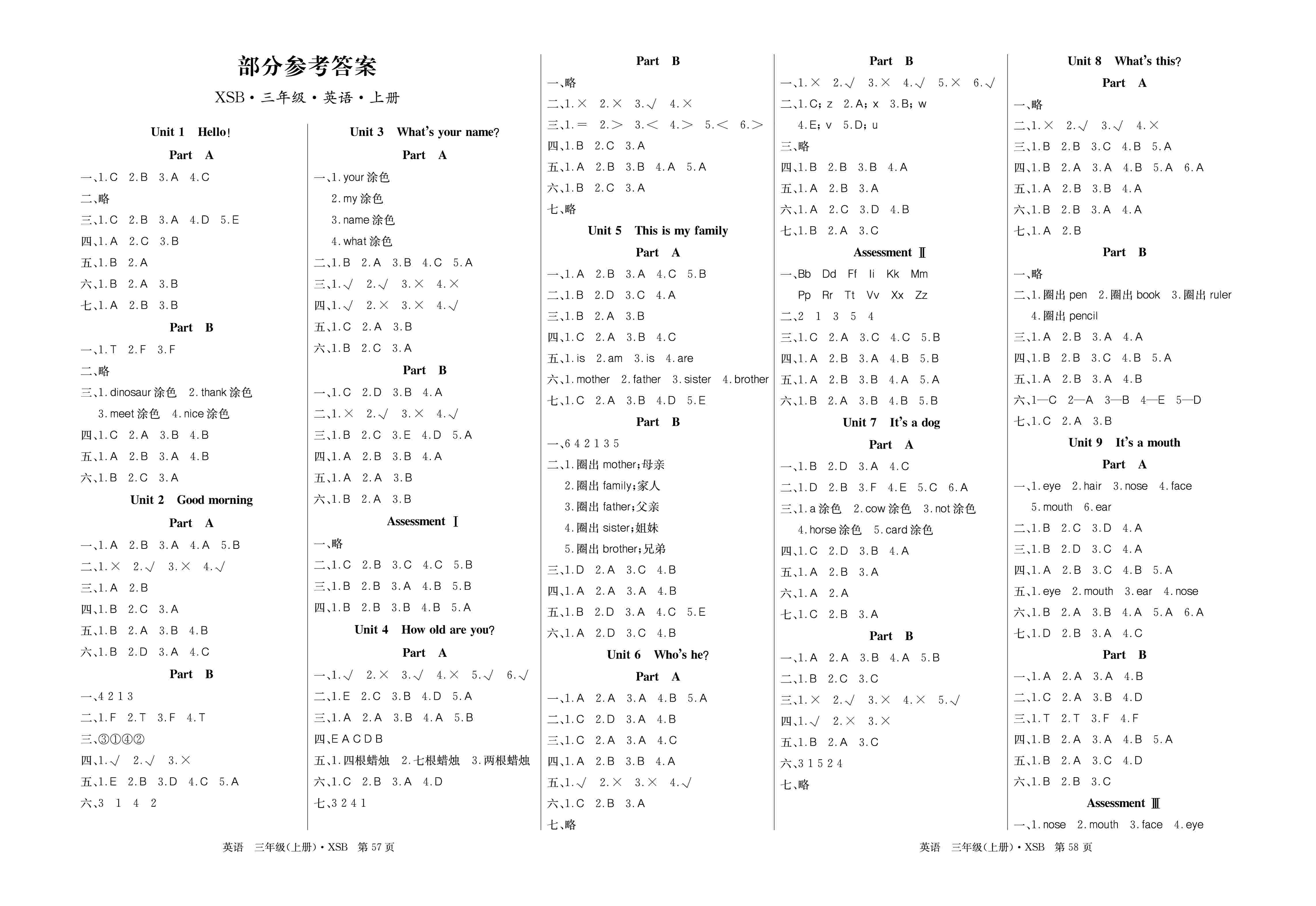 2020年樂(lè)享導(dǎo)學(xué)練習(xí)三年級(jí)英語(yǔ)上冊(cè)湘少版 第1頁(yè)