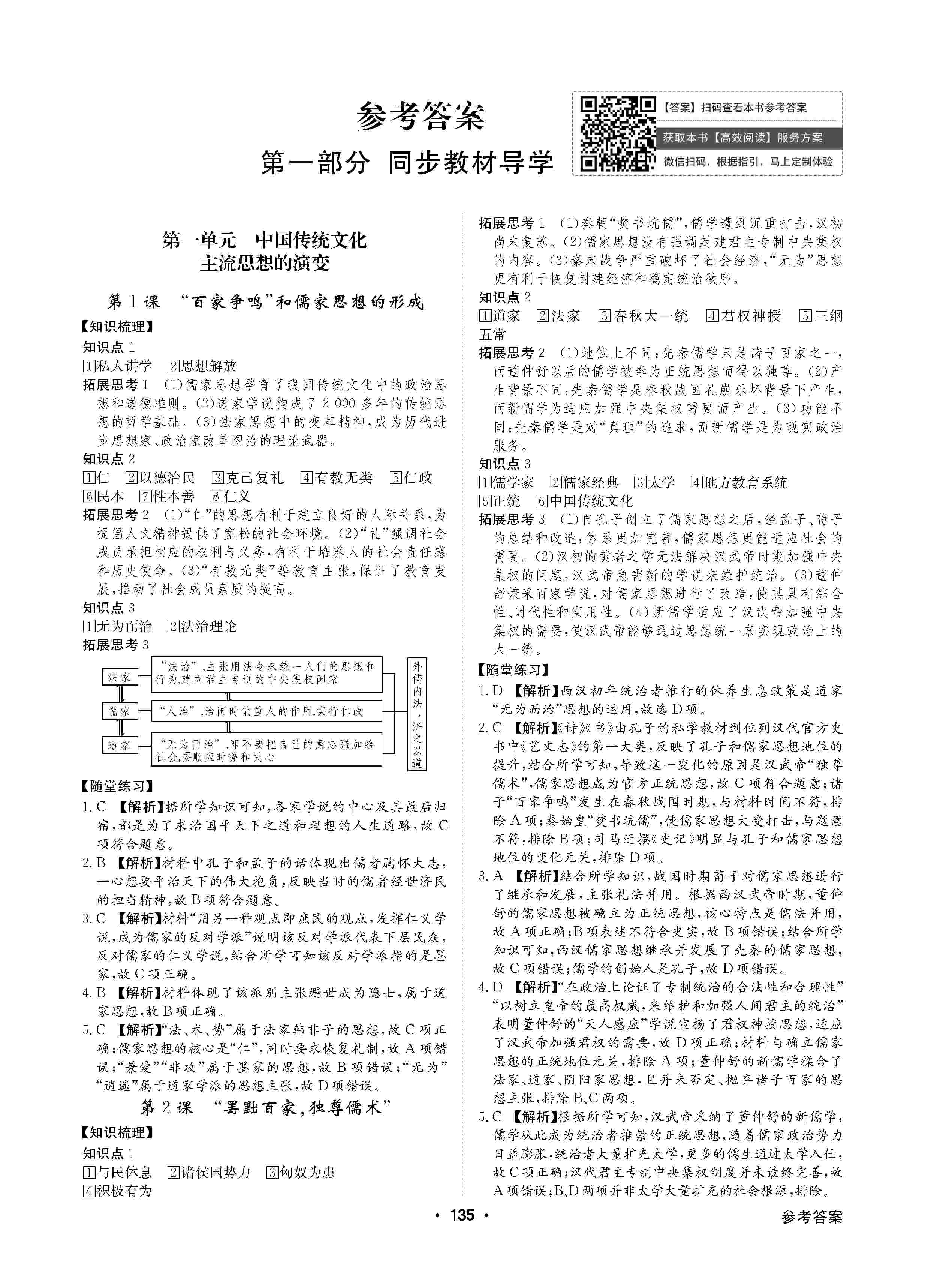 2020年高中新課標同步用書全優(yōu)課堂高中必修5歷史上冊人教版 第1頁