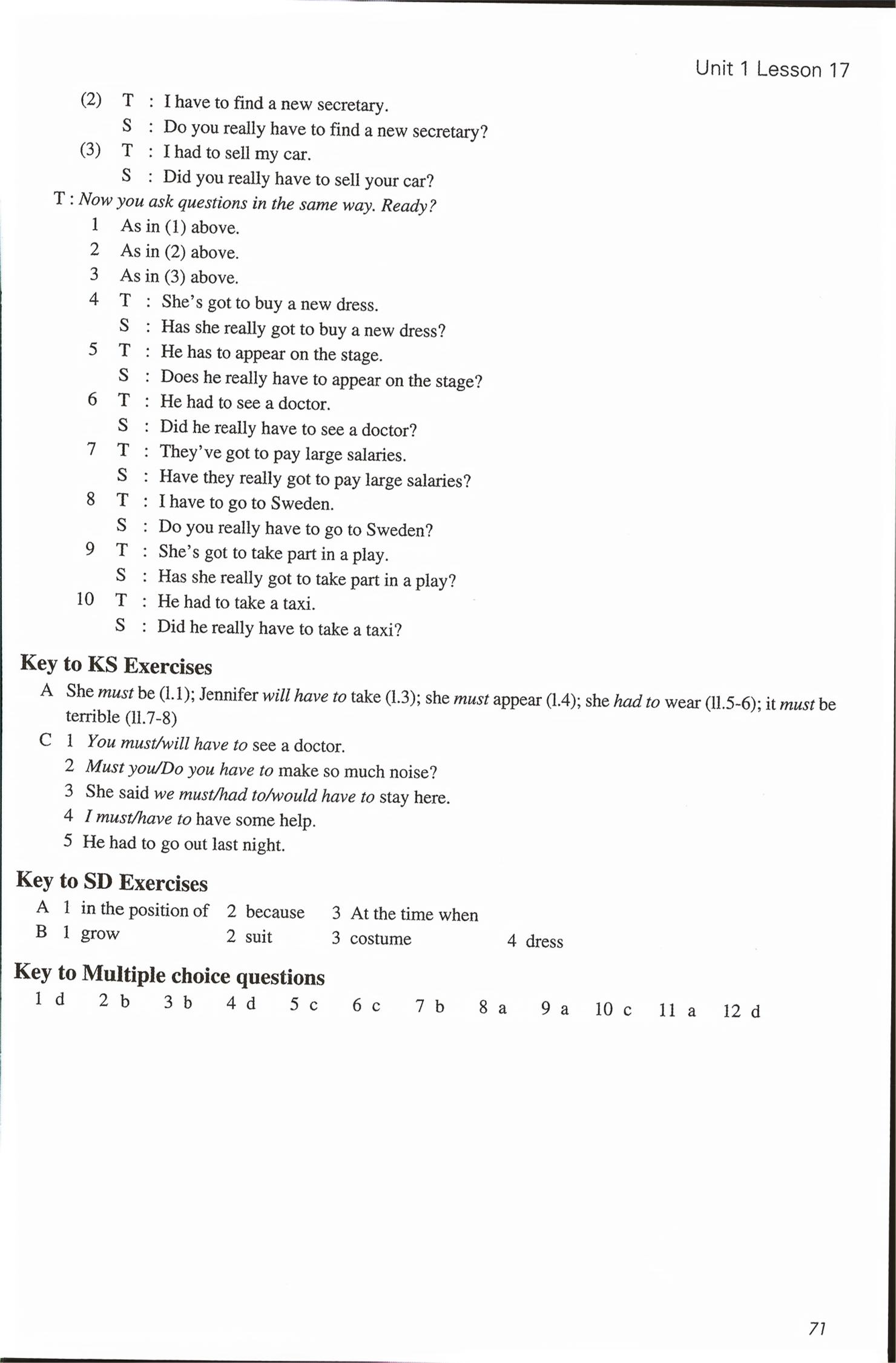 2026年新概念英语2&nbsp;第71页