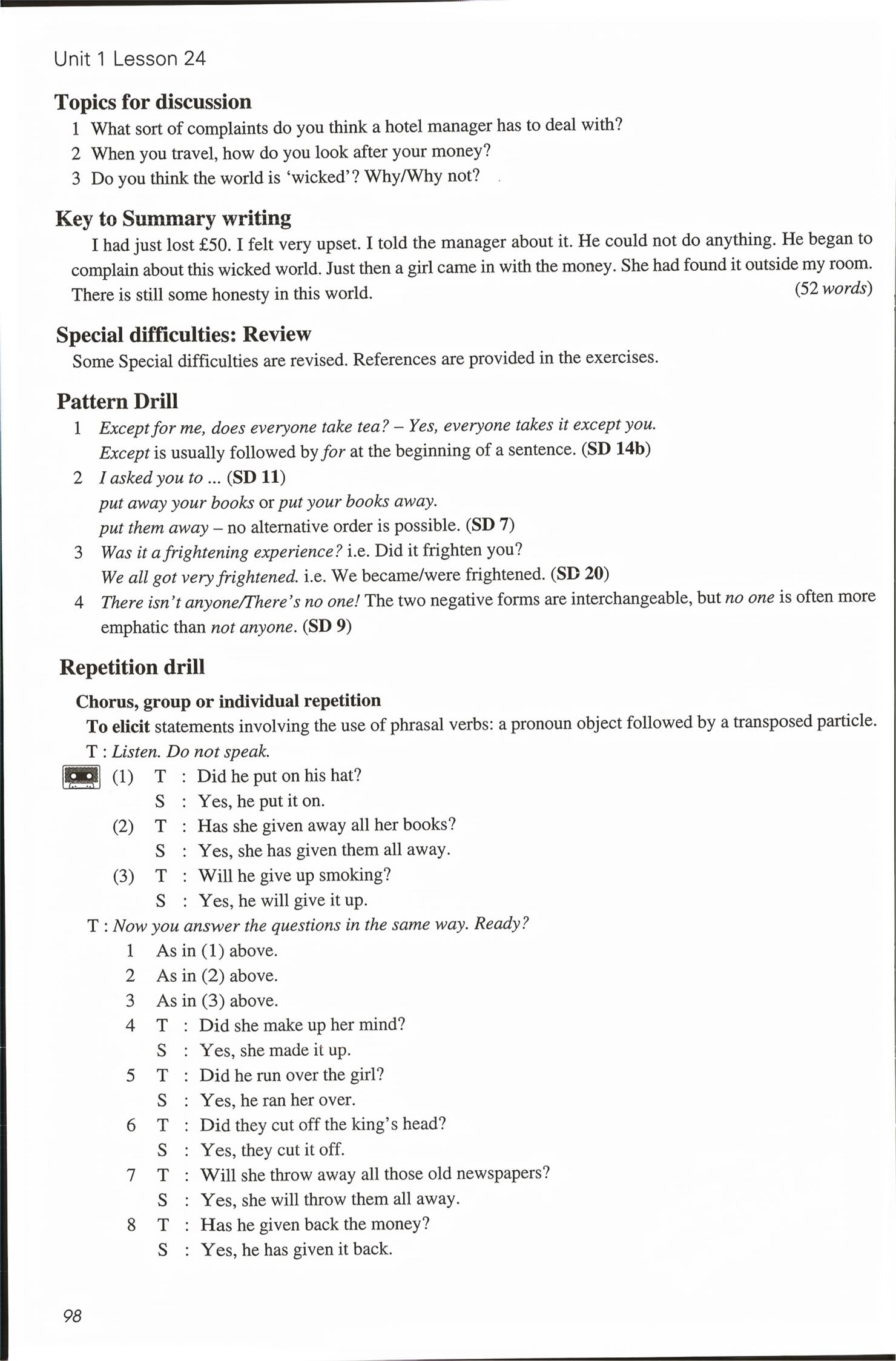 2026年新概念英语2&nbsp;第98页