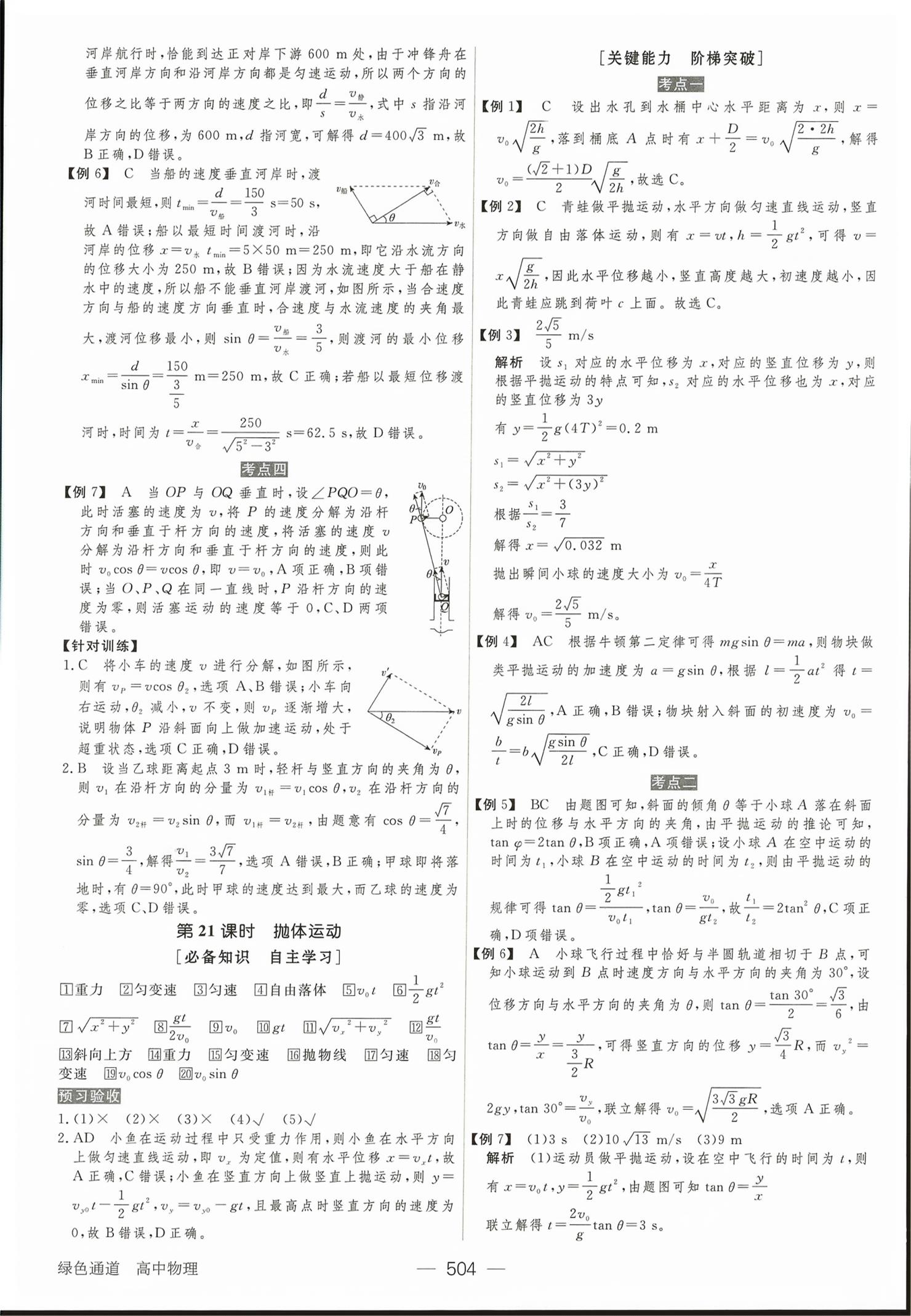 2026年绿色通道大一轮复习高效备考方案物理&nbsp;第16页
