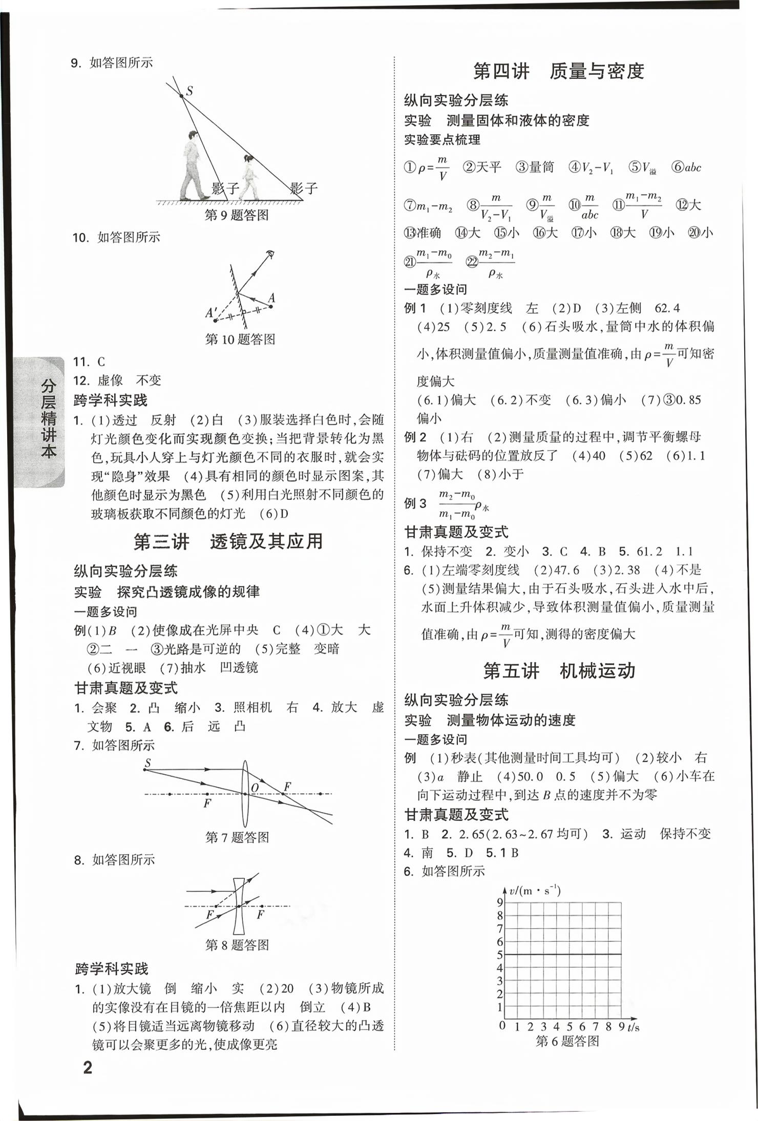 2026年万唯中考试题研究物理甘肃专版&nbsp;第7页