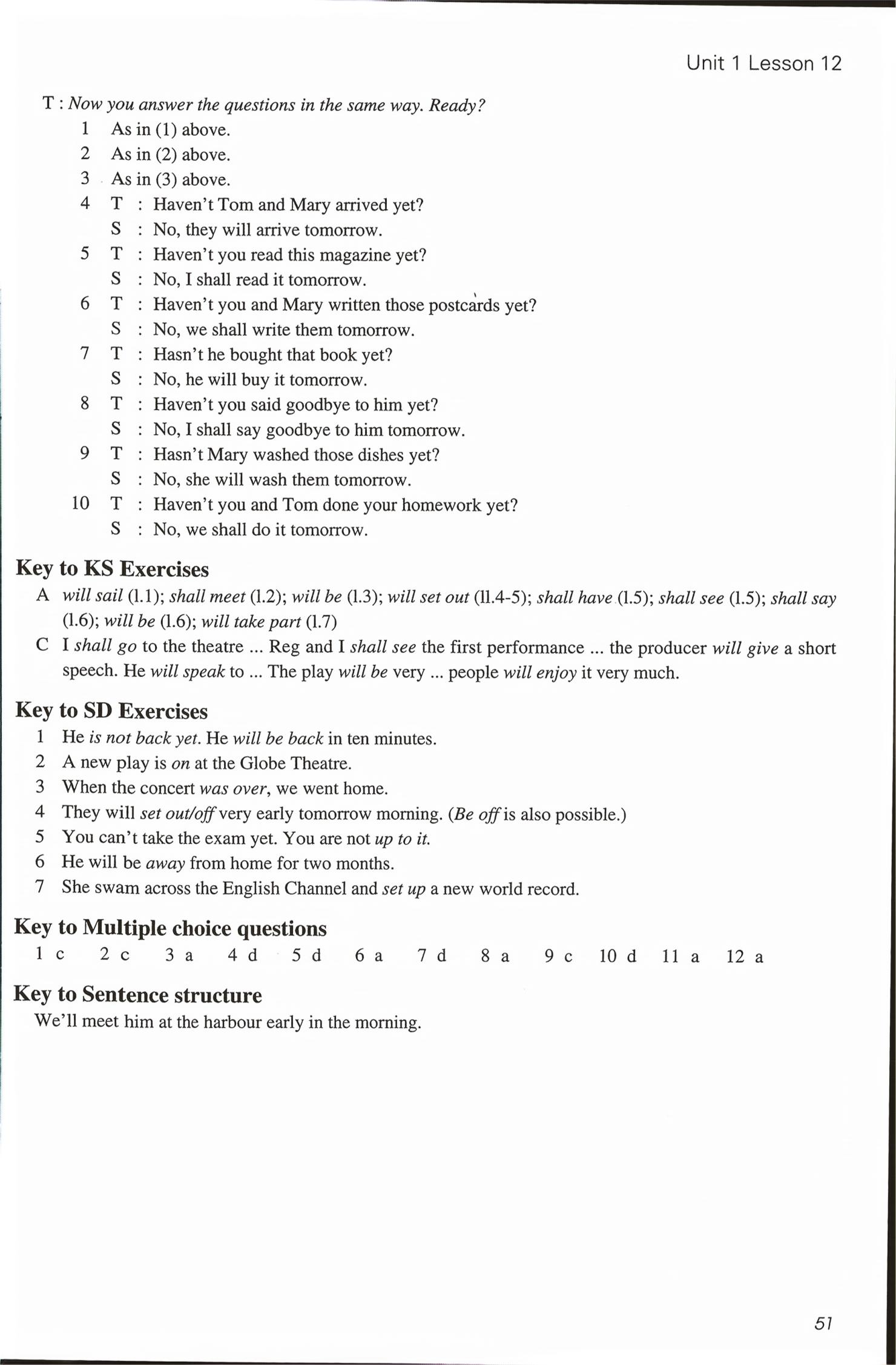 2026年新概念英语2&nbsp;第51页