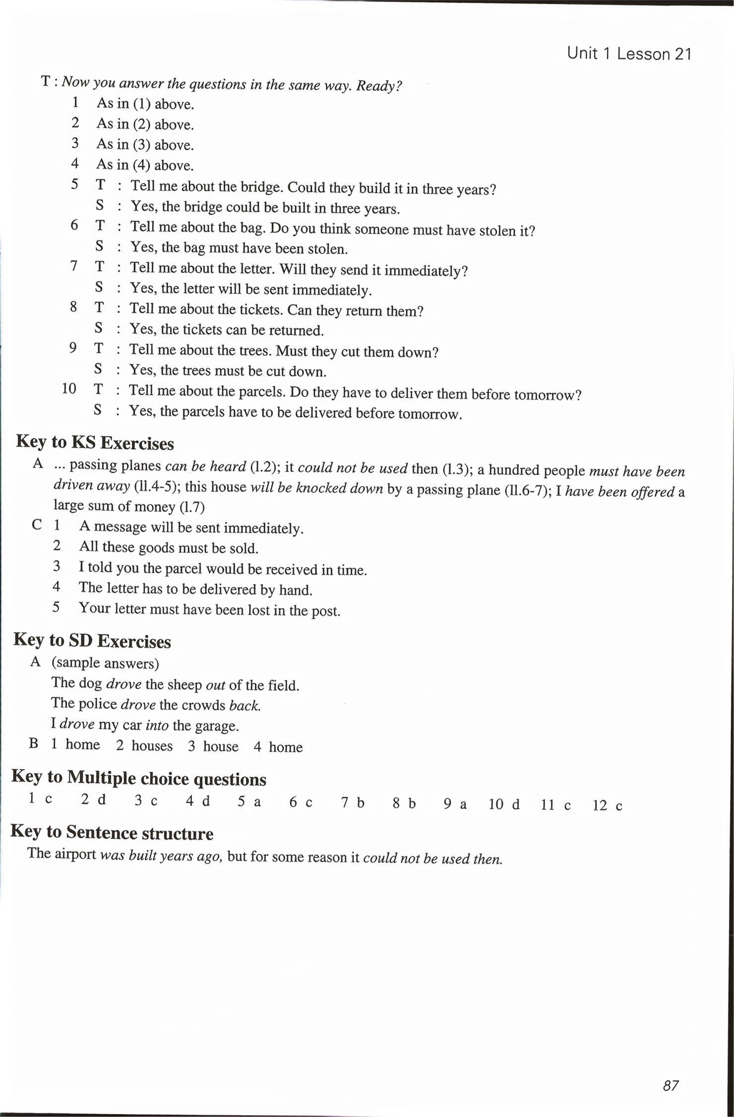 2026年新概念英语2&nbsp;第87页