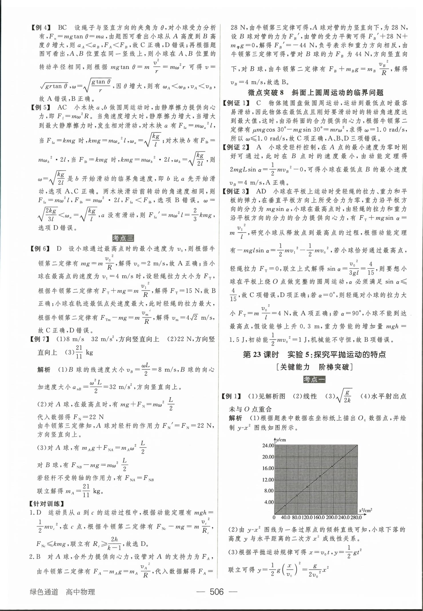 2026年绿色通道大一轮复习高效备考方案物理&nbsp;第18页