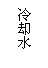 文本框: 冷却水