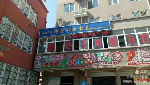 帅堂书法教育