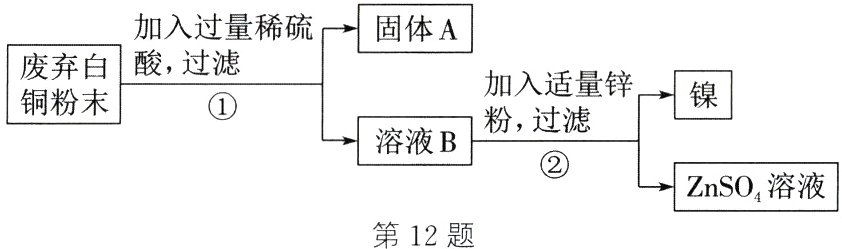 ZnSO溶液第12题