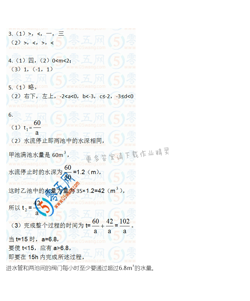 苏科版八年级初二下册数学补充习题答案第80页