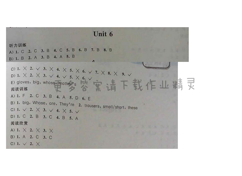 听读空间英语四年级下册Unit6