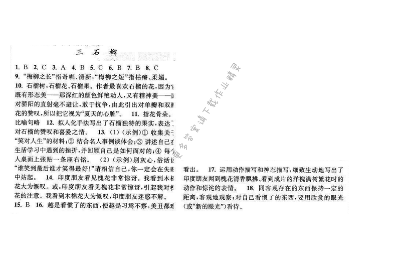 亮点给力提优课时语文八年级下册 第一单元 第三课