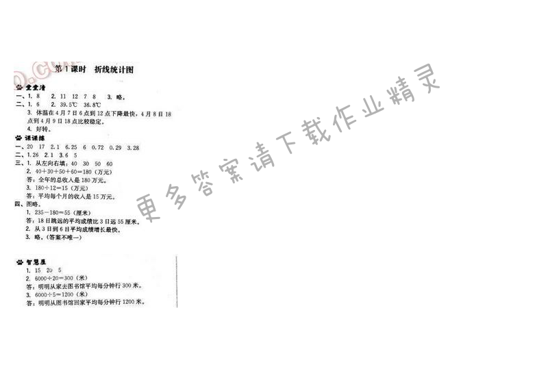 2017年综合应用创新题典中点五年级数学下册苏教版 第二单元 第1课时