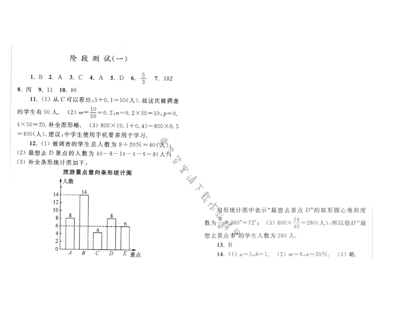 第八章 阶段测试（一）