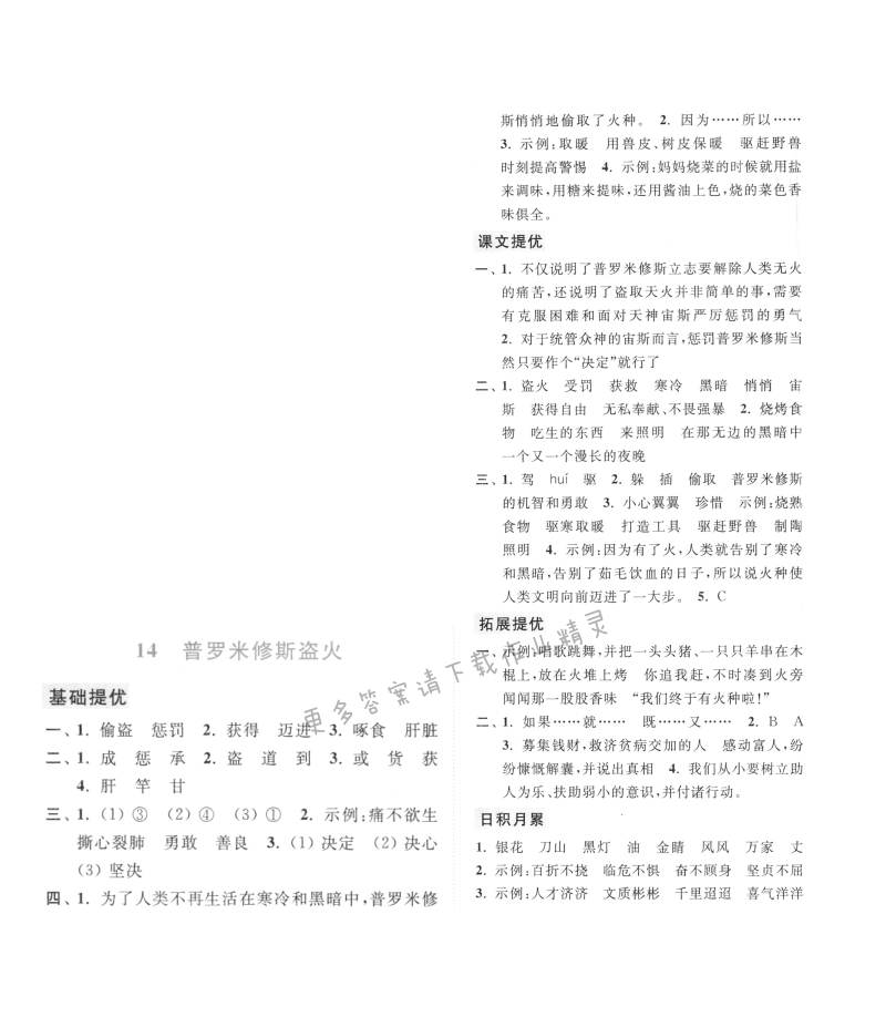 14 普罗米修斯盗火