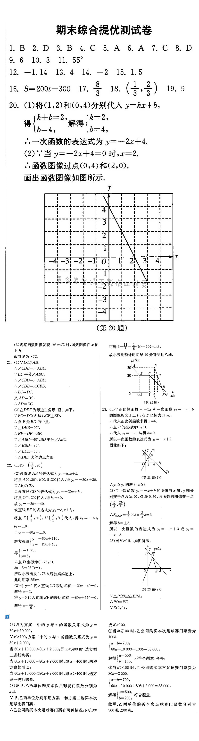 期末综合提优测试卷