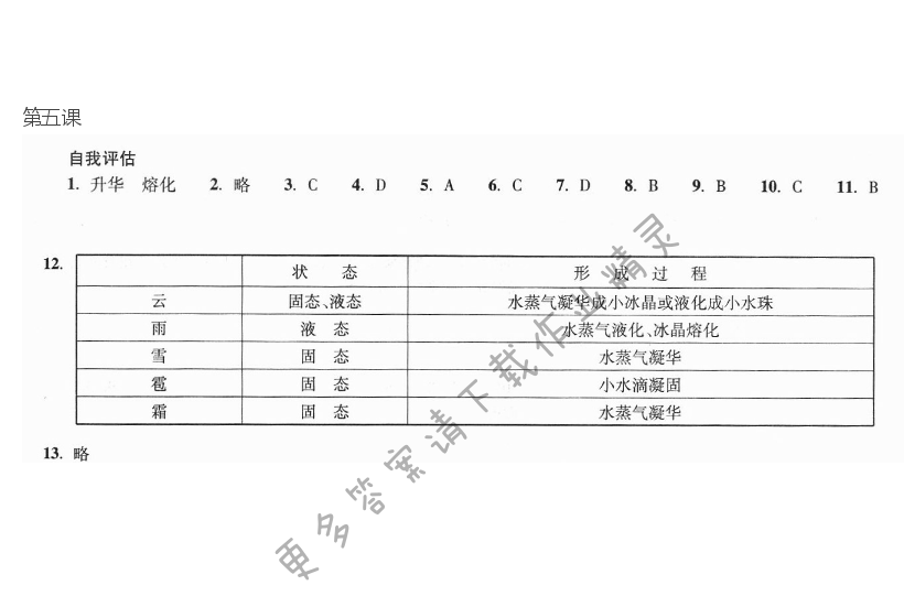 第二章第五课 水循环