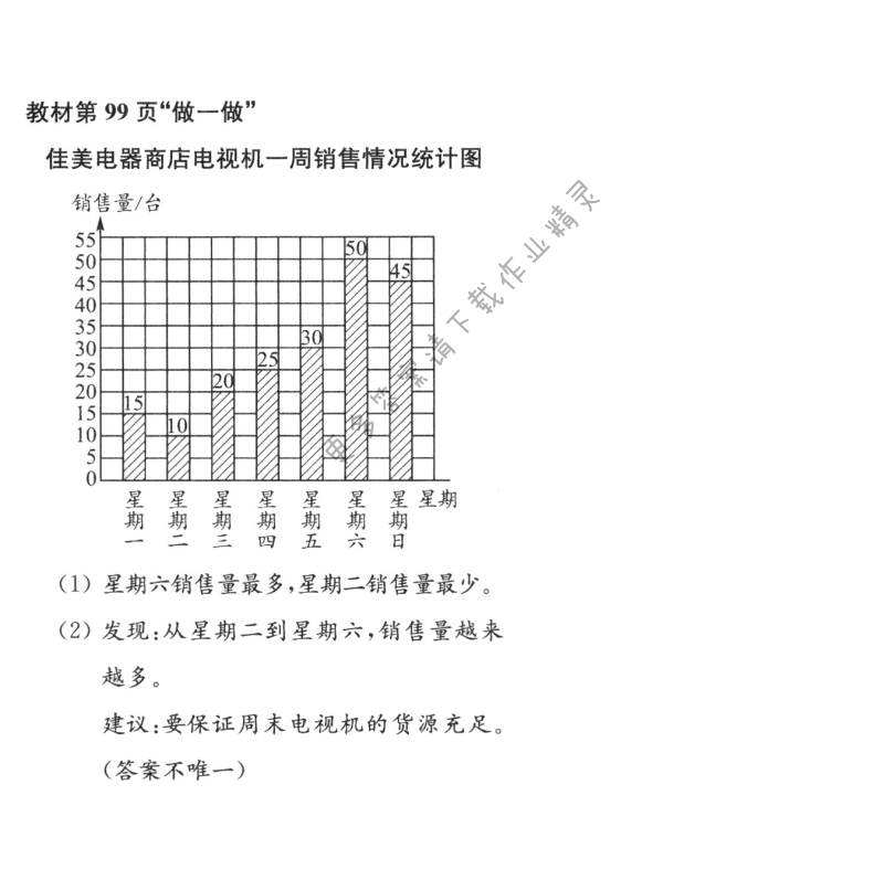 教材第99页“做一做”